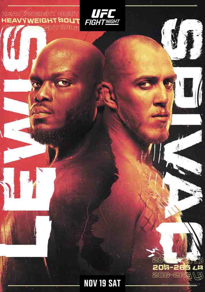 UFC on ESPN+ 73: Lewis vs. Spivak – rozpiska, informacje